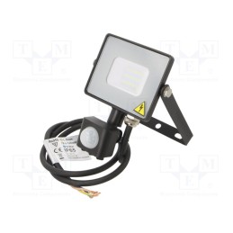 1 pcs x V-TAC - SKU 438 - Lamp: LED flood light, 220/240VAC, 10W, cool white, 100°, 6400K