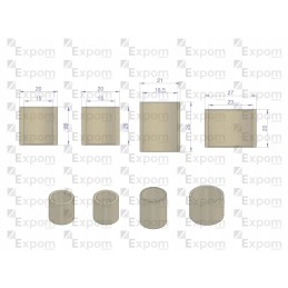 Set of starter bushings r 7 50458155 4 pcs exp