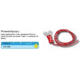 The wire connecting the braid with the electrifier connects the electric