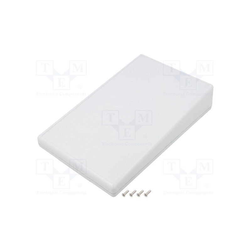 1 pcs x HAMMOND - 1599KTLGYBAT - Enclosure: desktop, 1599, X: 140mm, Y: 220mm, Z: 41mm, ABS, grey, IP54