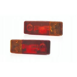 Rear light, agricultural trailer, tractor, set