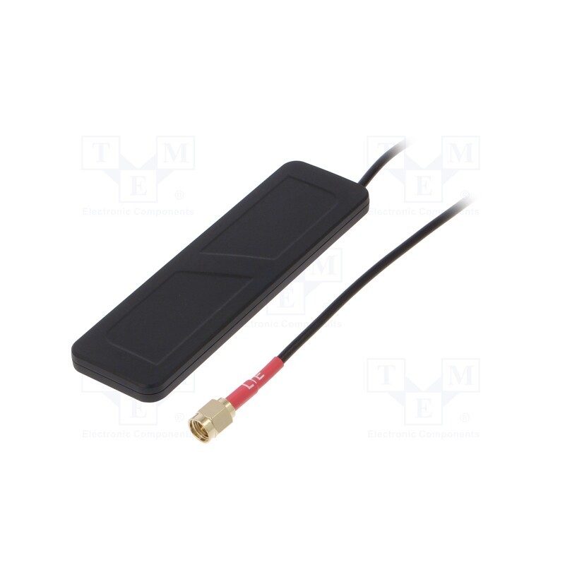 1 pcs x KYOCERA AVX - X1005246-4GA1SA10A1 - Antenna, LTE, 2.7dBi,2.8dBi,3.1dBi, 50Ω, 105.1x30.1x6.7mm, Len: 1m