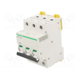1 pcs x SCHNEIDER ELECTRIC - A9F95316 - Circuit breaker, 230/400VAC, Inom: 16A, Poles: 3, Charact: K, 15kA
