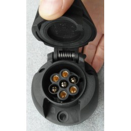 7-pin socket, Polish Danube, tractor trailer