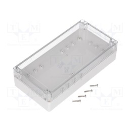 1 pcs x GAINTA - G2113C - Enclosure: multipurpose, X: 120mm, Y: 240mm, Z: 60mm, polycarbonate