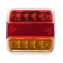 Combined LED rear lamp zaslaw trailer