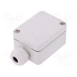 1 pcs x SPELSBERG - 12947501 - Enclosure: junction box, X: 50mm, Y: 65mm, Z: 35mm, polycarbonate