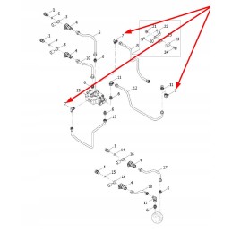 Tc04582140012 distributor hydraulic elbow