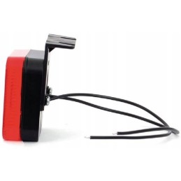 LED square marker lamp 12 24v with cable and