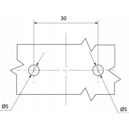 LED square marker lamp 12 24v with cable and