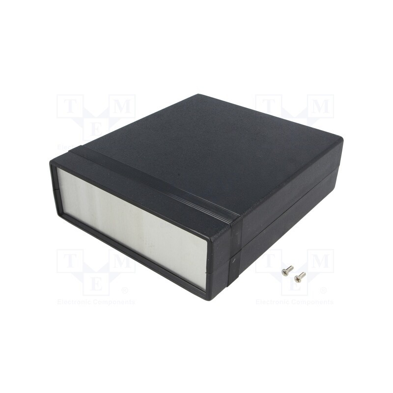 1 pcs x HAMMOND - 1598CBK - Enclosure: with panel, 1598, X: 155mm, Y: 180mm, Z: 52mm, ABS, black