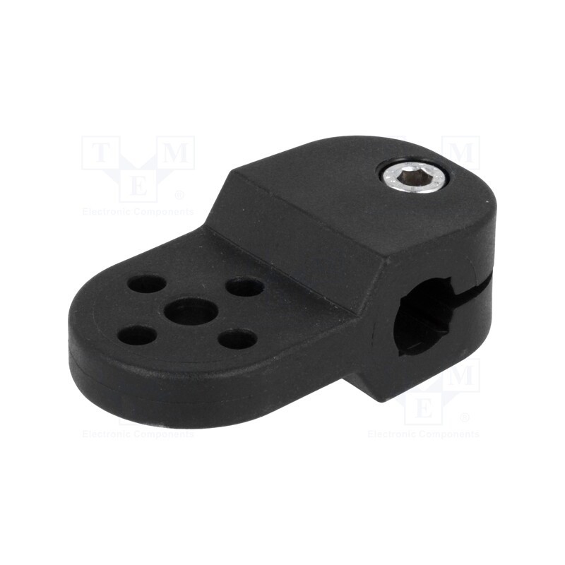 1 pcs x ELESA+GANTER - 440147 - Holder, D: 10mm, S: 8mm, polyamide, Mount.hole diam: 6.2mm