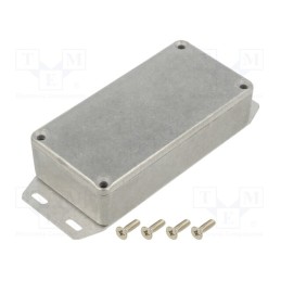 1 pcs x HAMMOND - 1590GF - Enclosure: multipurpose, X: 50mm, Y: 100mm, Z: 25mm, 1590, aluminium