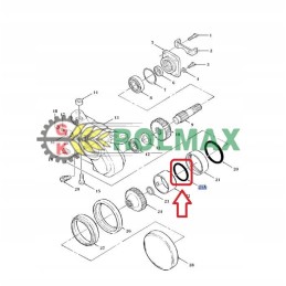 Seal new holland case 83992815 f0nn7z172aa