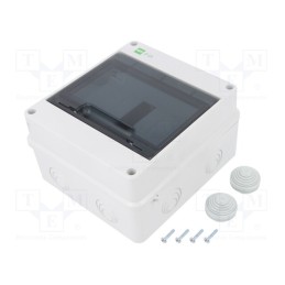 1 pcs x ELEKTRO-PLAST NASIELSK - 18994 - Enclosure: for modular components, IP55, light grey, No.of mod: 7