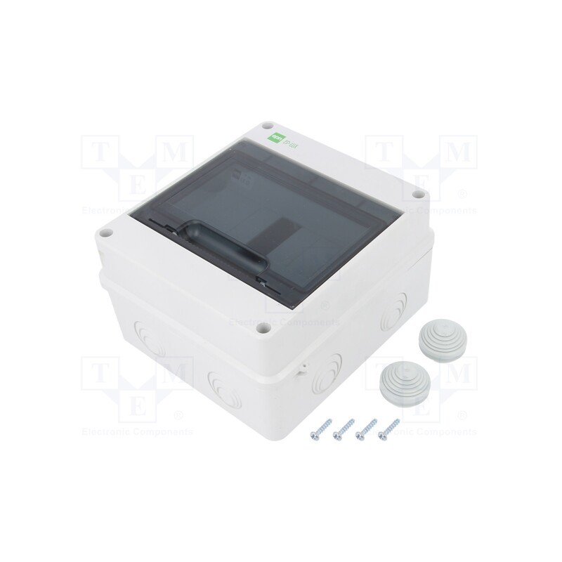 1 pcs x ELEKTRO-PLAST NASIELSK - 18994 - Enclosure: for modular components, IP55, light grey, No.of mod: 7