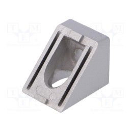 1 pcs x FATH - 093WS30245N08 - Angle bracket, for profiles, Width of the groove: 8mm, W: 30mm