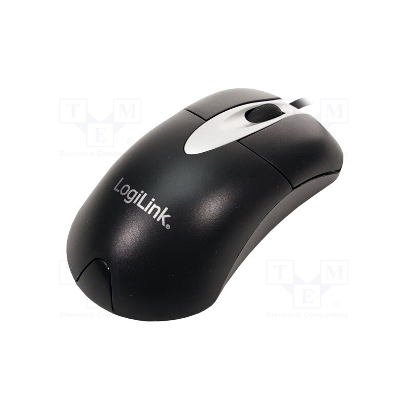 1 pcs x LOGILINK - ID0011 - Optical mouse, black, USB, wired, 1.5m, No.of butt: 3