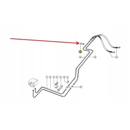 679072 0 hydraulic conduit mounting strip