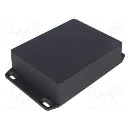 1 pcs x HAMMOND - 1590BBFLBK - Enclosure: multipurpose, X: 94mm, Y: 119mm, Z: 34mm, 1590, aluminium
