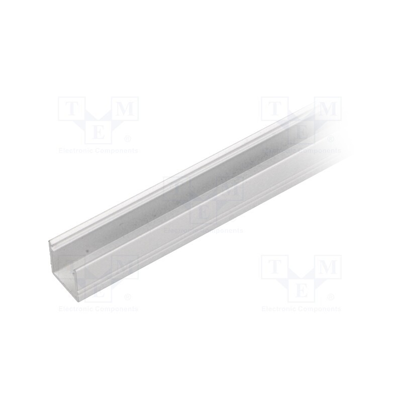 1 pcs x TOPMET - C2010001 - Profiles for LED modules, white, L: 1m, SMART10, aluminium