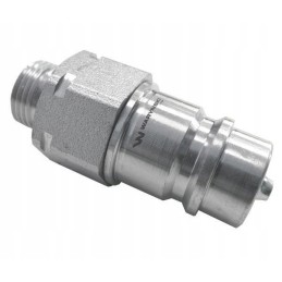 Hydraulic quick connector plug M18x1 5 thread