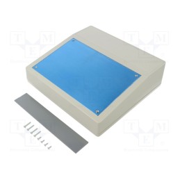 1 pcs x GAINTA - G1502 - Enclosure: desktop, X: 228mm, Y: 216mm, Z: 76mm, ABS, grey