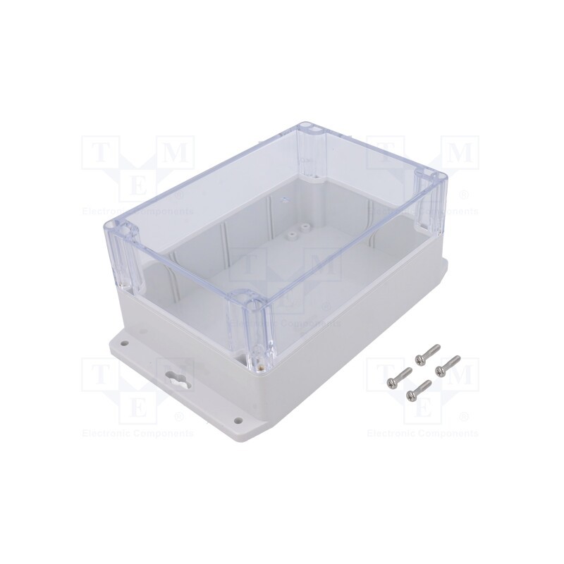 1 pcs x GAINTA - G223CMF-IP67 - Enclosure: multipurpose, X: 121mm, Y: 171mm, Z: 80mm, polycarbonate