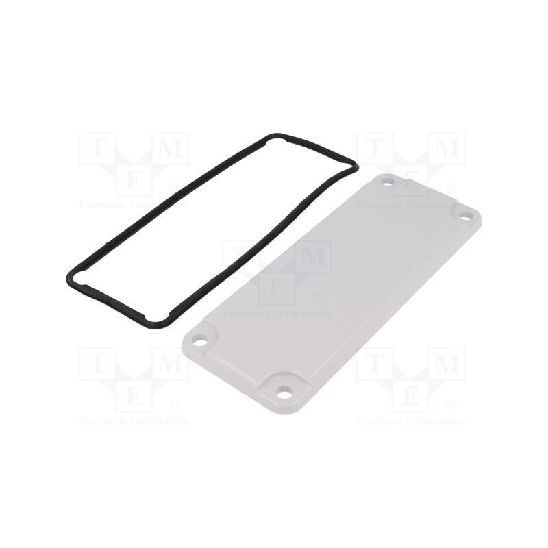 1 pcs x FIBOX - MB 10546 SET - Side panel, X: 85mm, Y: 216mm, Z: 10mm, grey