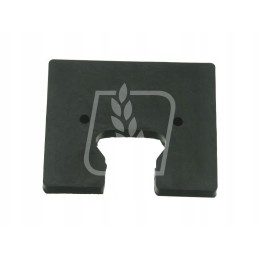 Rubber spatula 95x80mm 404184m1 round