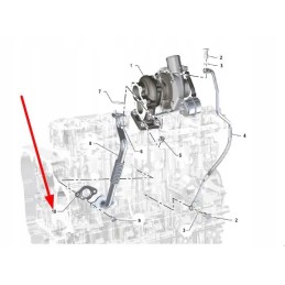 K0067116 oil return pipe seal