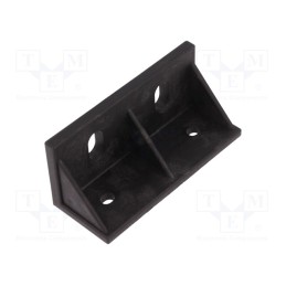 1 pcs x ELESA+GANTER - 429841 - Holder, technopolymer PA, ELEROLL transport system, black