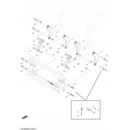 Tup2 3030 sliding bush for pronar lc3 loader