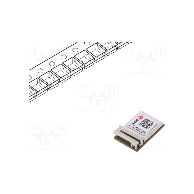 1 pcs x u-blox - NINA-B302-00B - Module: Bluetooth Low Energy, SMD, Dim: 10x15x3.8mm, 5.0, 1.4bps