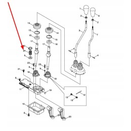 Tb604 374b 1 15 gear lever spring