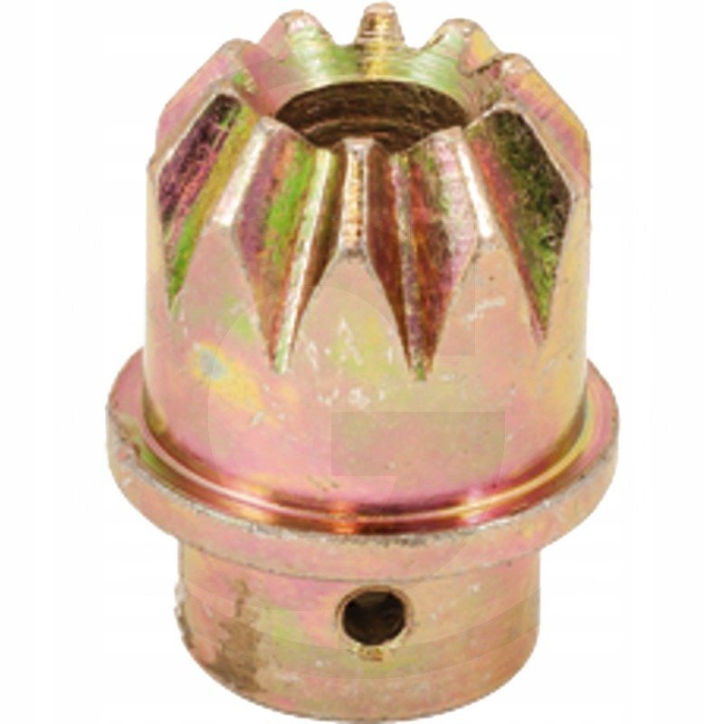 The bevel gear of the vertical rod C 330 Ursus