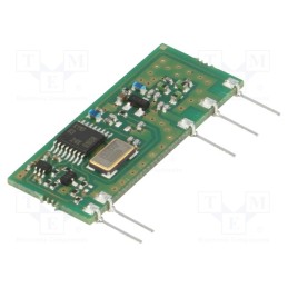 1 pcs x AUREL - 650201089G - Module: RF, FM transmitter, FSK, 434.15÷868.3MHz, 3VDC, 38mA, 6mW
