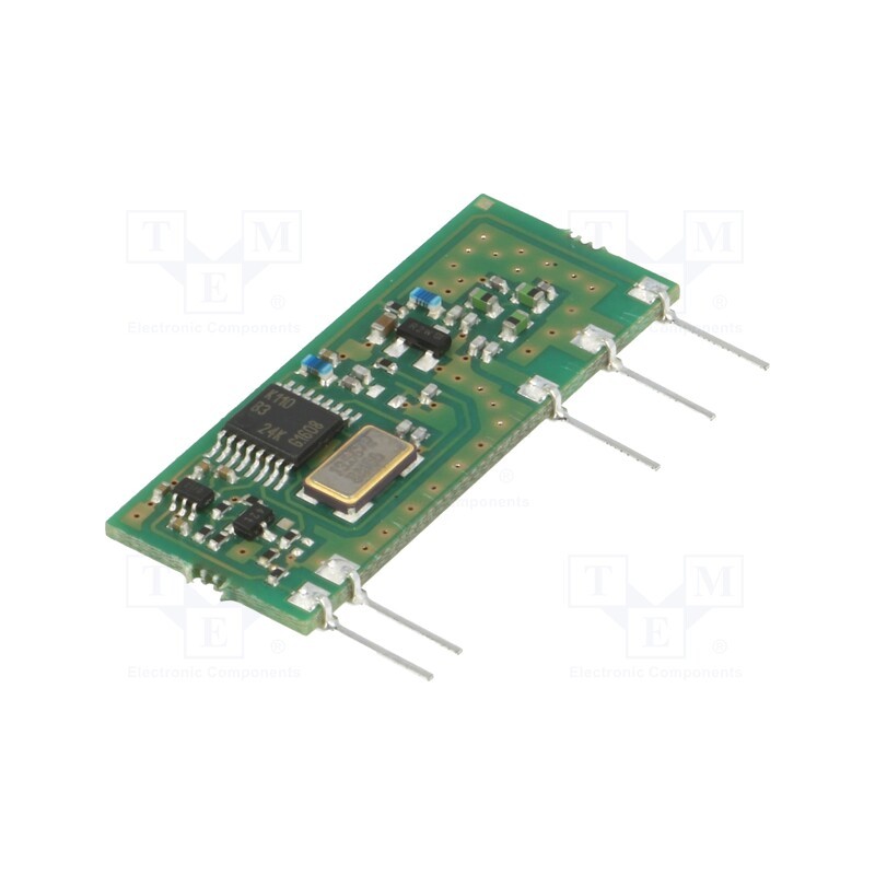 1 pcs x AUREL - 650201089G - Module: RF, FM transmitter, FSK, 434.15÷868.3MHz, 3VDC, 38mA, 6mW
