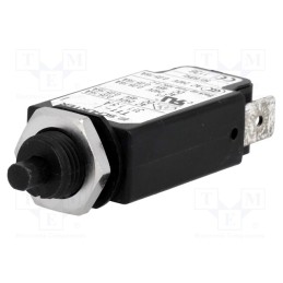 1 pcs x SCHURTER - 4400.0348 - Circuit breaker, Urated: 240VAC, 48VDC, 1.5A, SPST, Poles: 1, screw