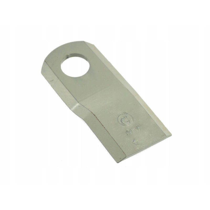 Kuhn mower blade, left, with rounding k6802970 52