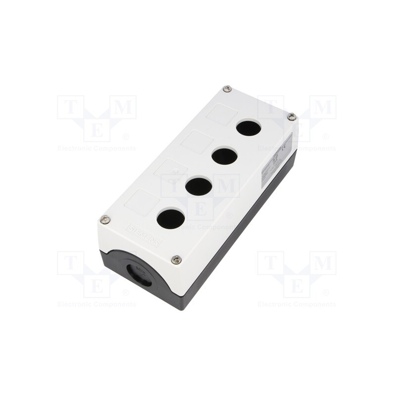 1 pcs x SIEMENS - 3SU1804-0AA00-0AB1 - Enclosure: for remote controller, IP66,IP67, X: 85mm, Y: 194mm