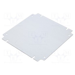 1 pcs x RITTAL - 1567700 - Mounting plate, steel, Plating: zinc
