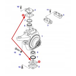 F334310020390 joint housing washer 0 50mm