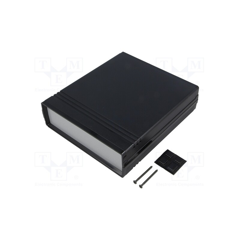 1 pcs x TEKO - 222.9 - Enclosure: with panel, CAB, X: 154mm, Y: 173mm, Z: 47mm, ABS, black