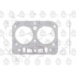 Head gasket silicone 42022090 c 330 original