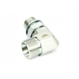 Hydraulic adjustable elbow bb m18x1 5 12l x 3 8