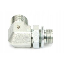 Hydraulic adjustable elbow bb m18x1 5 12l x 3 8