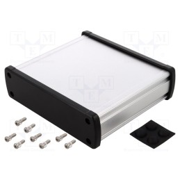 1 pcs x GAINTA - ALUG706SR120 -AS - Enclosure: multipurpose, X: 146.6mm, Y: 129mm, Z: 41.6mm, aluminium
