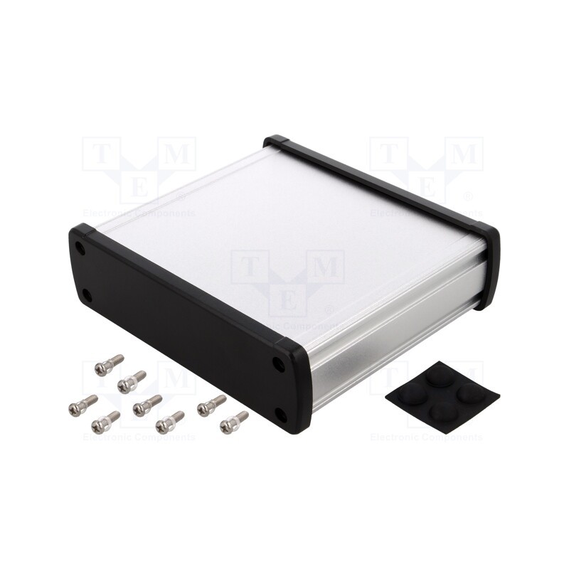 1 pcs x GAINTA - ALUG706SR120 -AS - Enclosure: multipurpose, X: 146.6mm, Y: 129mm, Z: 41.6mm, aluminium