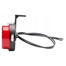 Red rectangular LED marker lamp 12 24v